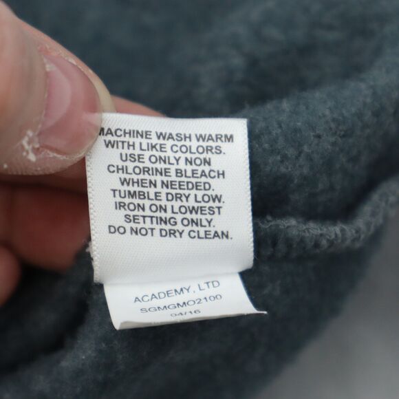 Magellan Outdoors Sweater Mens L Gray Loose Fit Long Sleeve Chest Zip Pullover - Picture 4 of 16